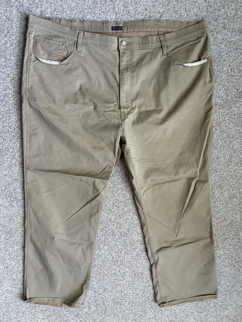 Dockers Men's Chinos Khaki Pants - Light Olive/Tan